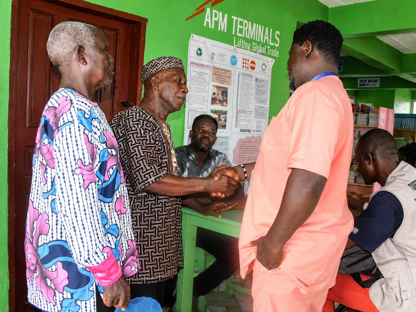 Executive Director Meets With Community Leaders